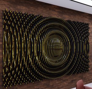 Silentmax3D luxury edition - 400 x 244 cm GOLD