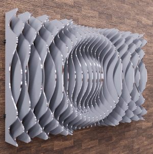 Silentmax3D luxury edition - 200 x 122 cm SILVER